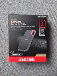 SanDisk extreme portable ssd dysk 1TB zewnętrzny ssd szybki nowy