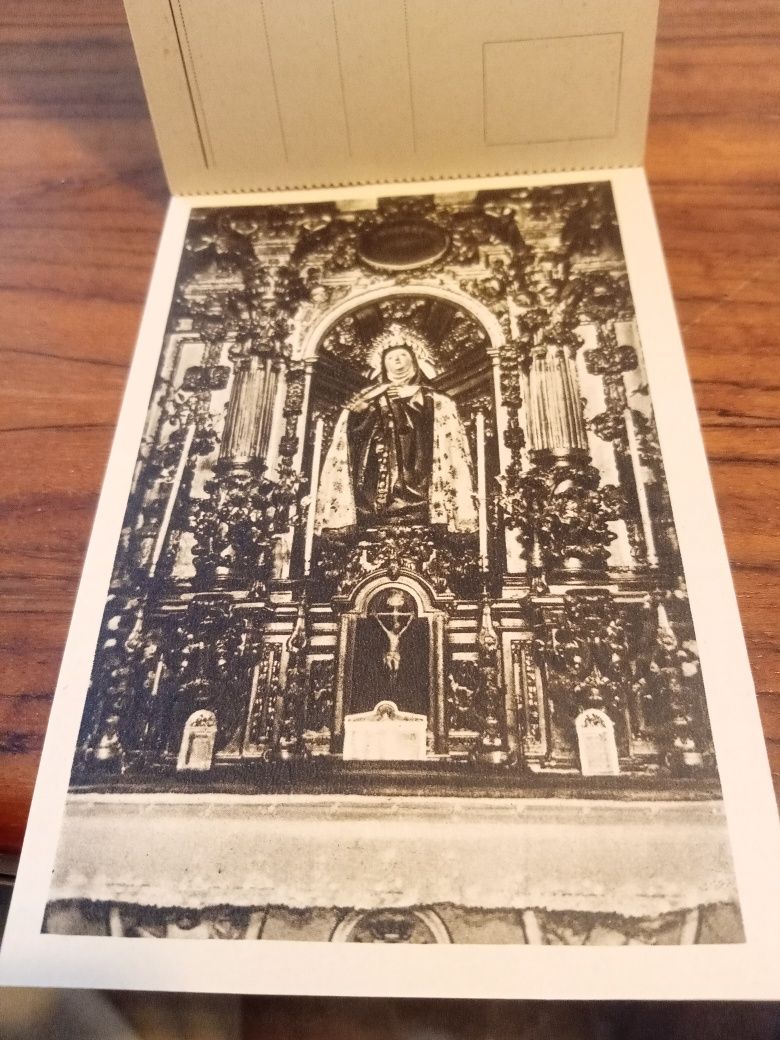 10 targetas postal, antigos de Santa Teresa de Jesus avila
