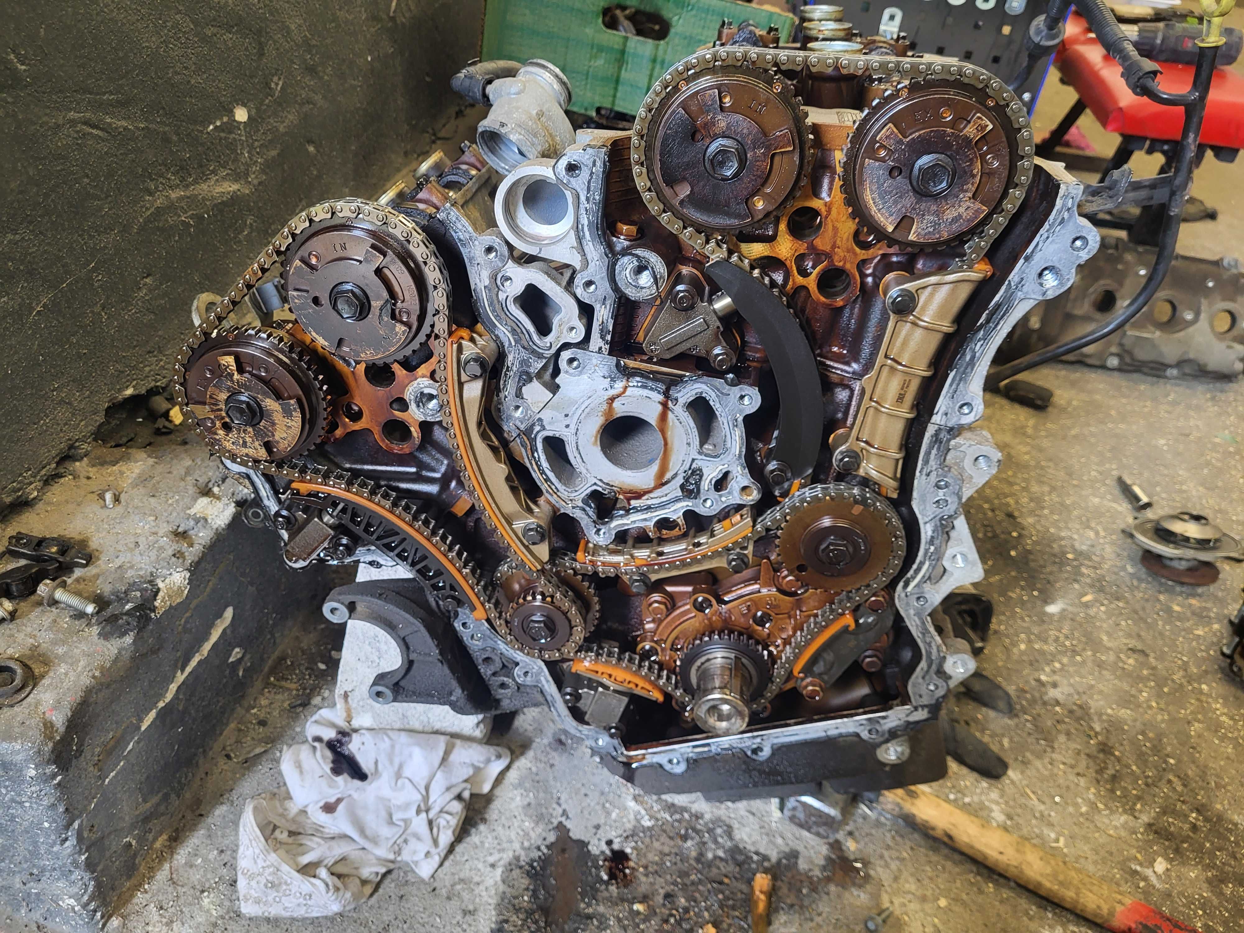 Opel Insignia 2.8T V6 A28NET INA kompletny rozrząd łańcuch ślizg napin