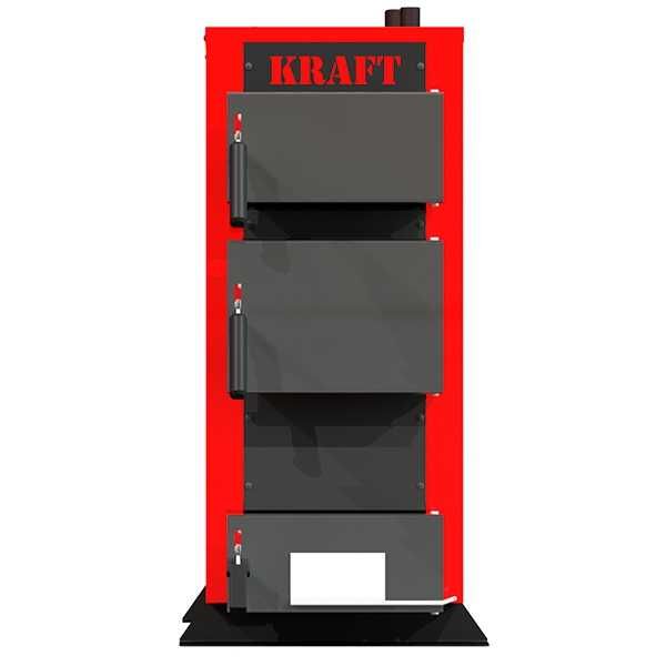 Твердопаливний котел Kraft серія E new 16 кВт з автоматикою