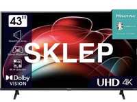 Hisense 43" 43E6KT 4K UHD HDR10 Smart TV Dolby Virtual X led