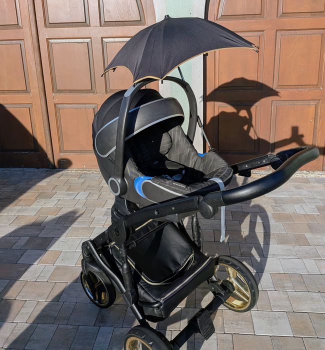 Wózek 4w1 junama diamond z fotelikem cybex