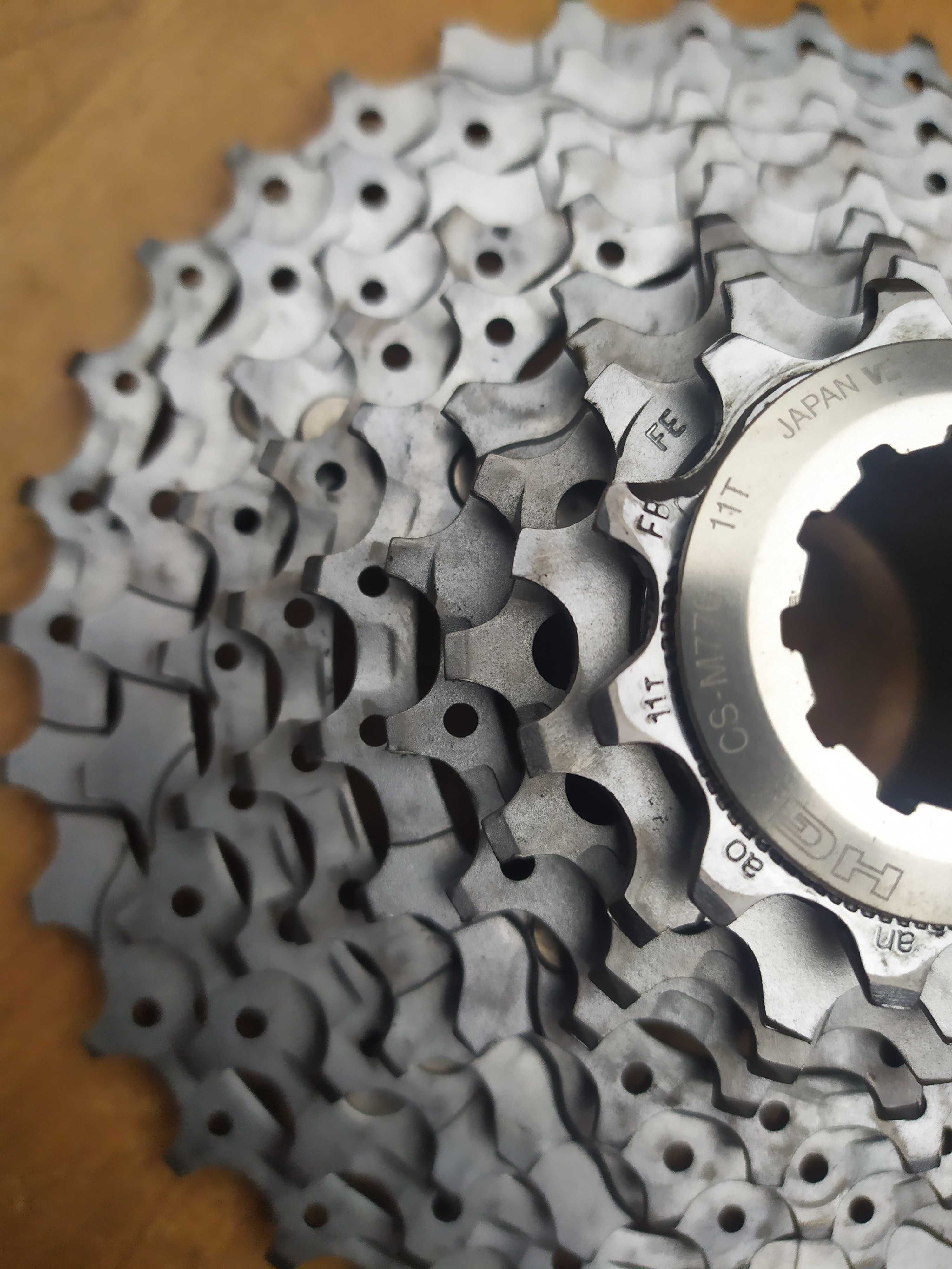 Shimano Deore XT CS-M770 kaseta 9Speed 11-34t Polecam