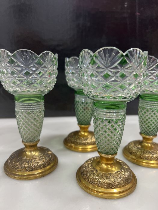 4 Jarras Cristal Bacarat Pedro Batista