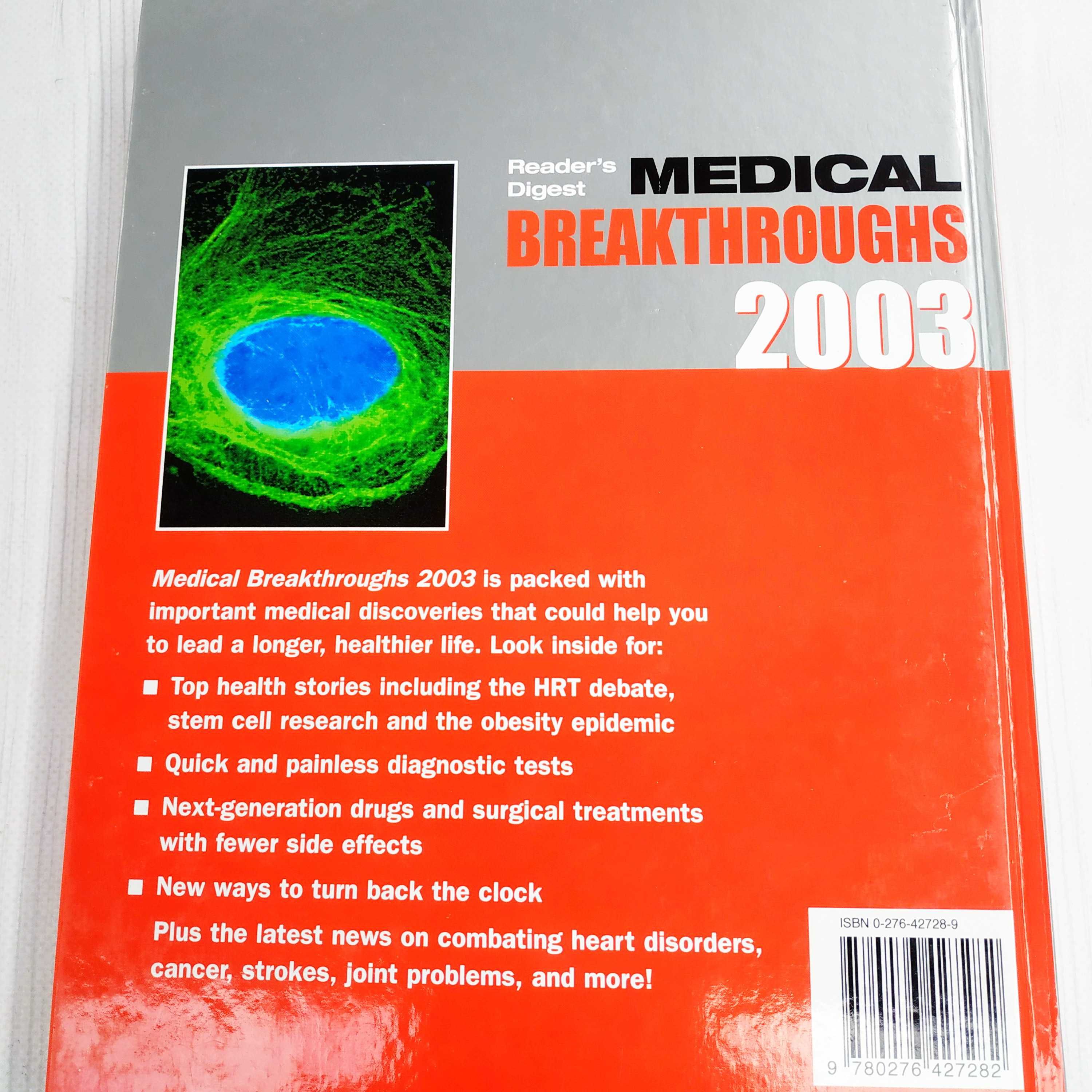 Книжка англійською Medical breakthroughs 2003 медичні прориви