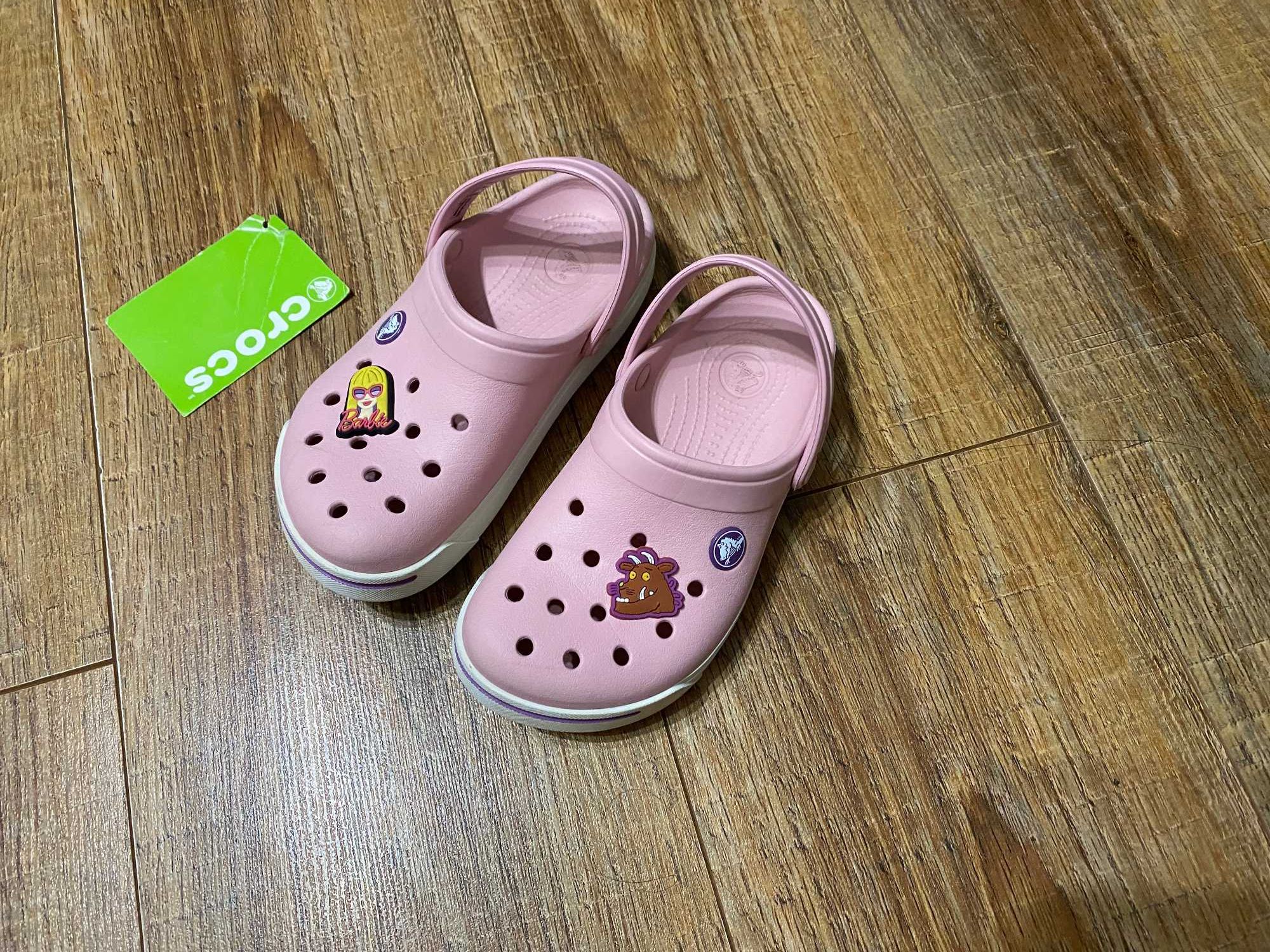 Crocs шлепки босоножки сандали детские на девочку сабо Крокс р.29 С-12