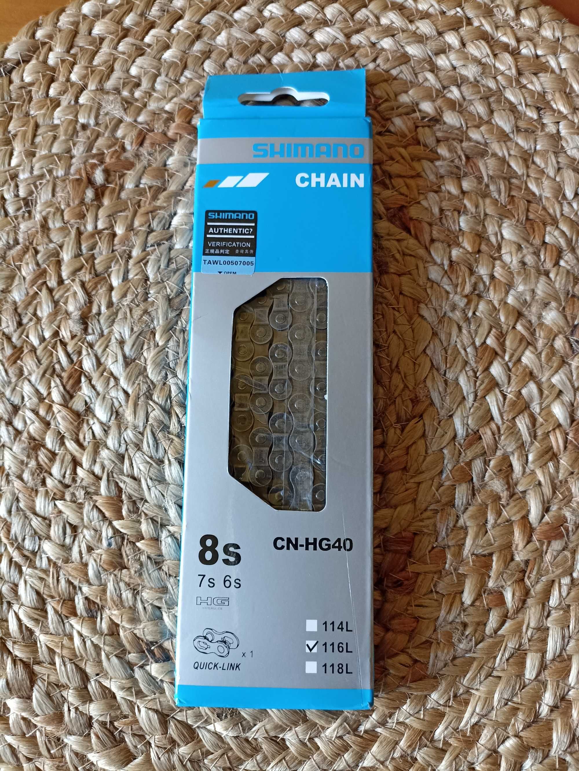 Łańcuch SHIMANO CN-HG40 6/7/8s