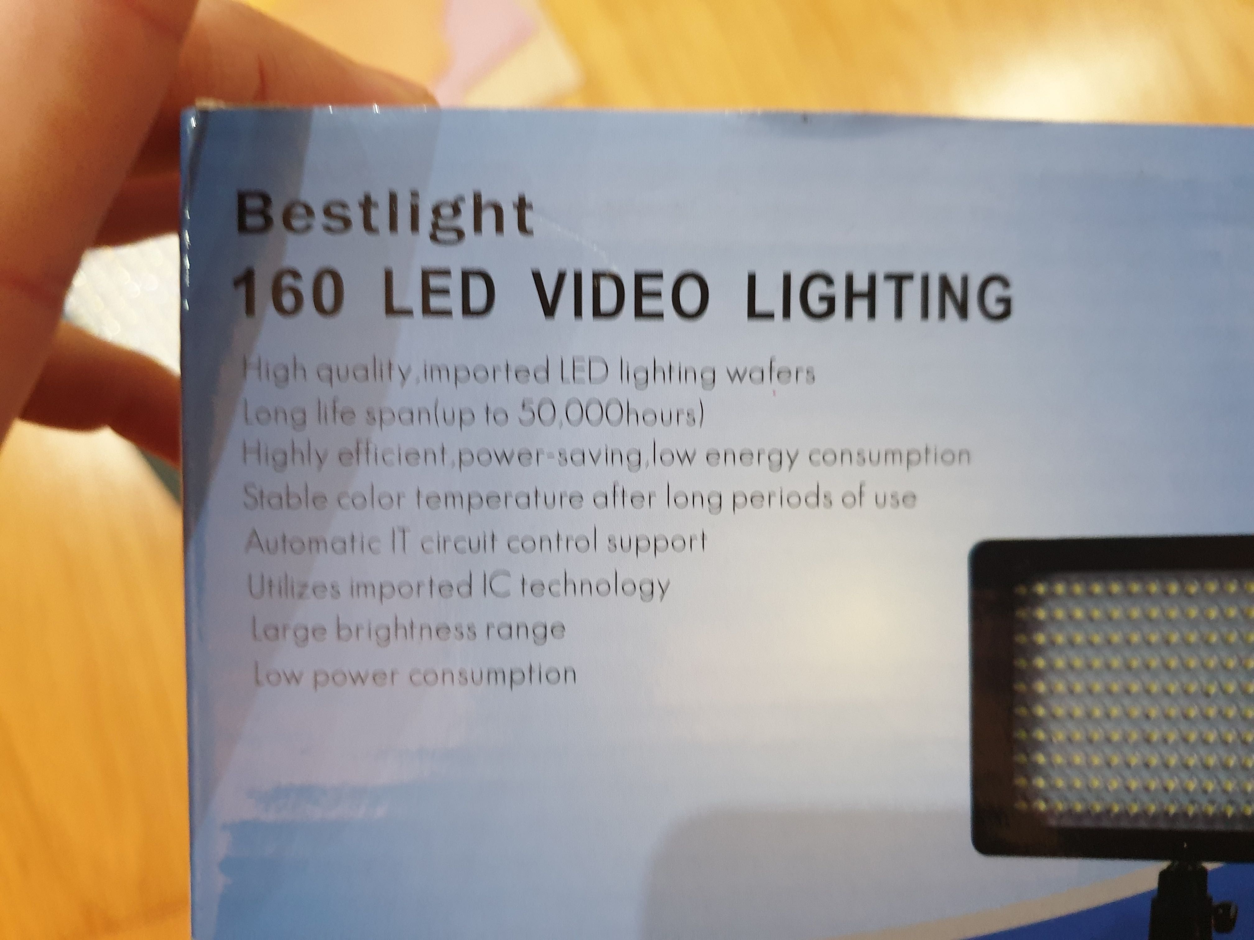 Iluminação fotografia - 160 LED
