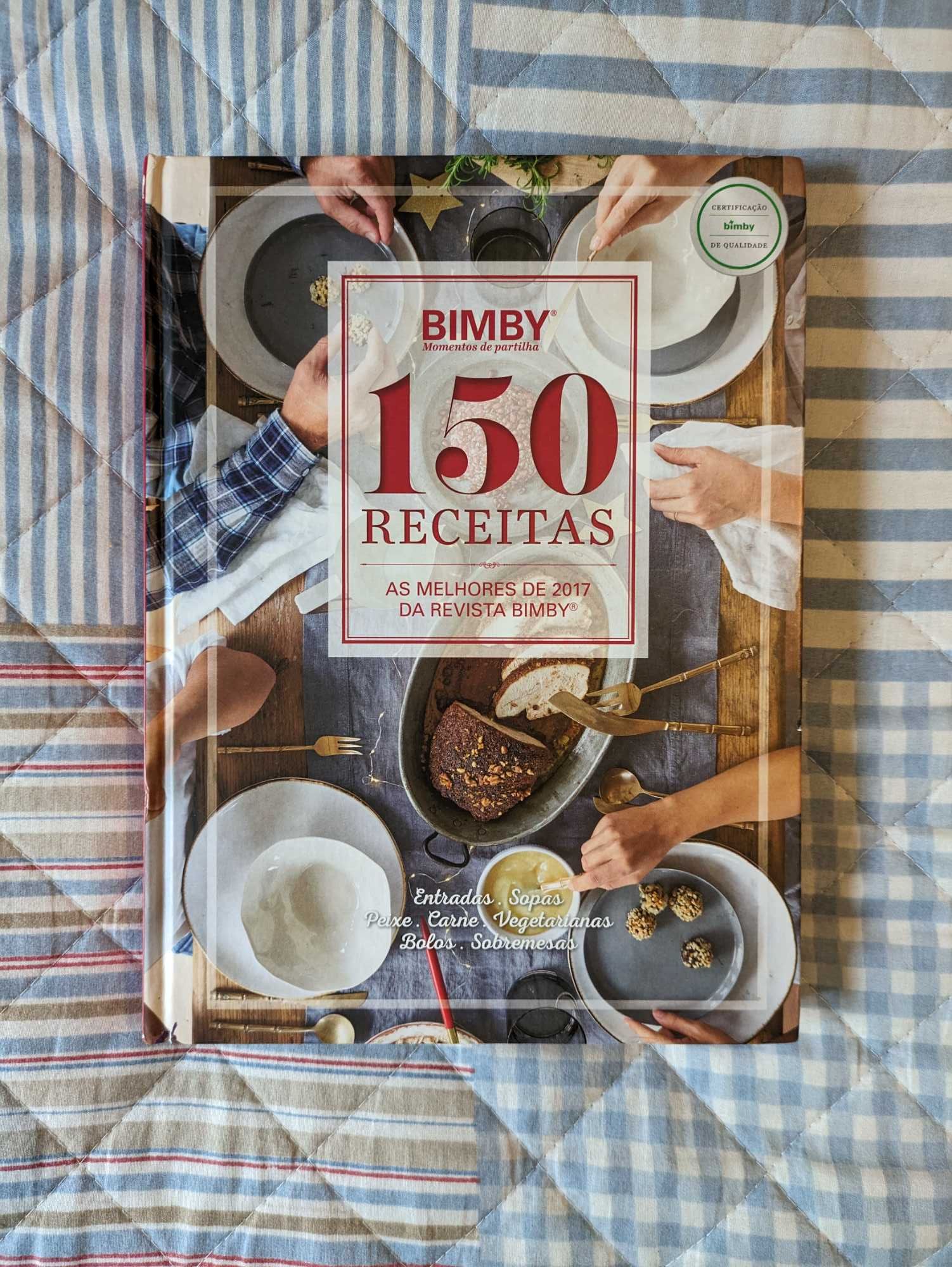 Livro receitas Bimby 150 receitas as melhores 2017