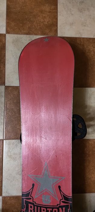 Deska, wiązania snowboard Burton
