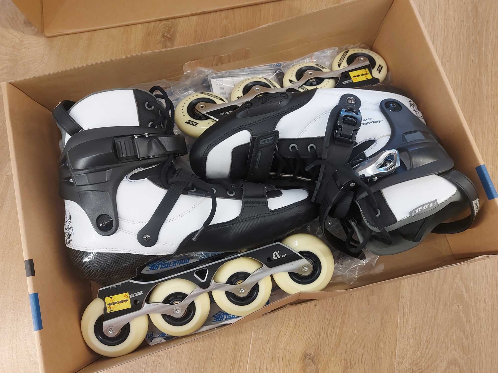 Rolki Powerslide Hardcore Evo FSK # carbon