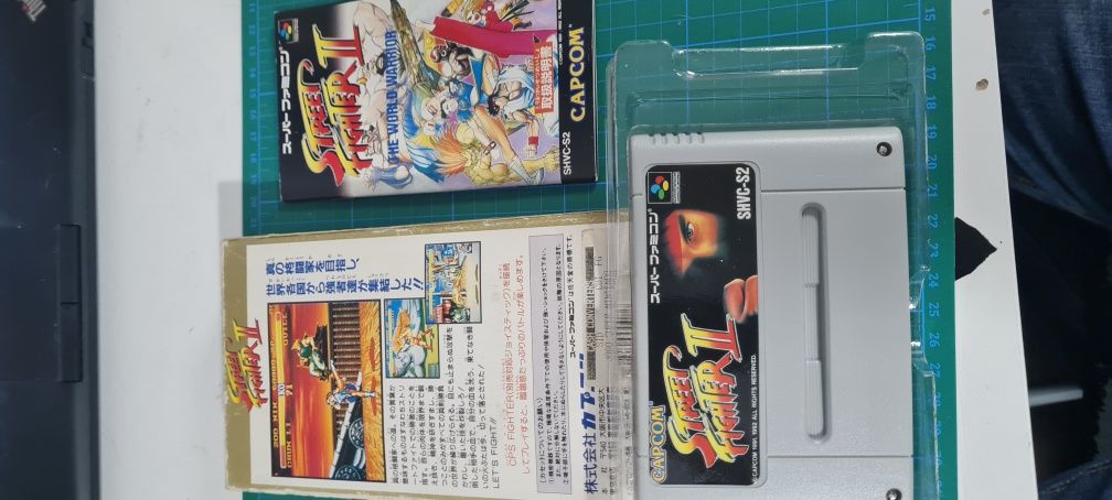 street fighter ii para nintendo super famicom japones