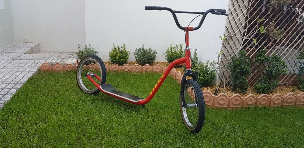 Viagem no Tempo Sobre Rodas! Trotinete SIRLA com roda 16