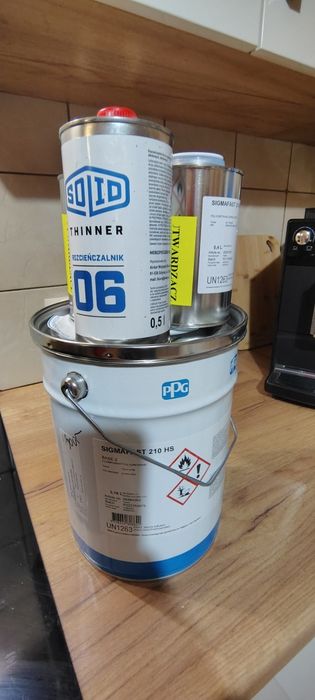 Farba okrętowa PPG wiśniowa