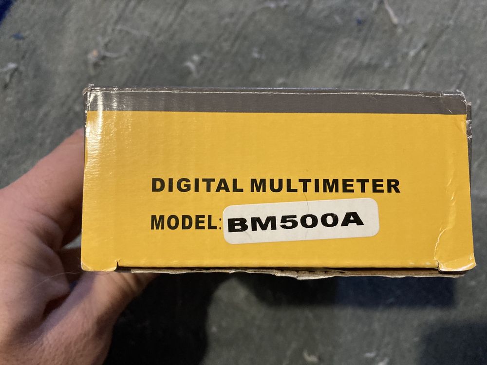 Medidor de isolamento BM500A