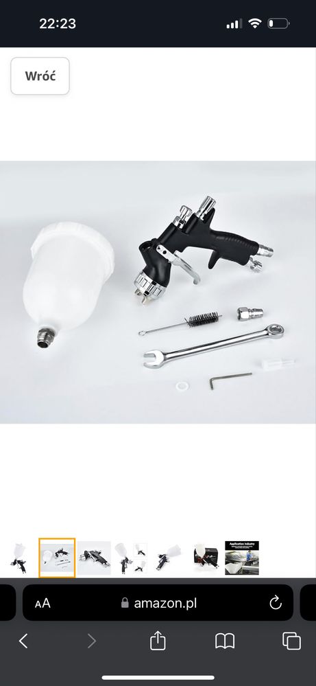 Pistolet natryskowy