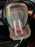 Fotelik Cybex Cloud T i-Size Leaf Green z bazą