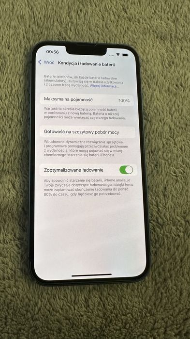 iPhone 13 Blue 128GB bateria 100% super stan