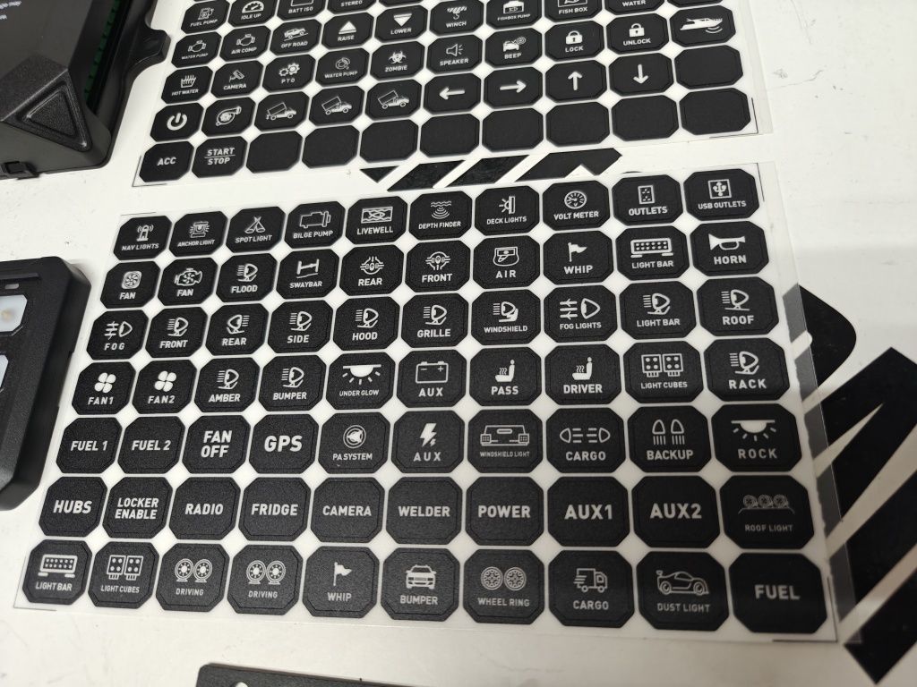 painel switch RGB