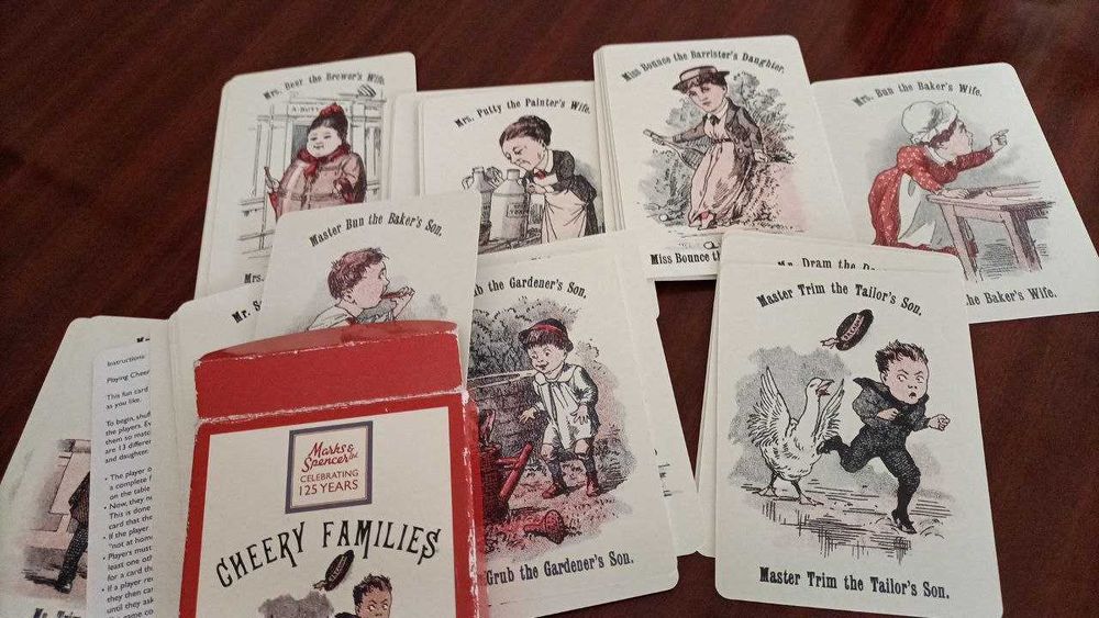 Карткова гра Marks & Spencer Cheery Families святкує 125 років
