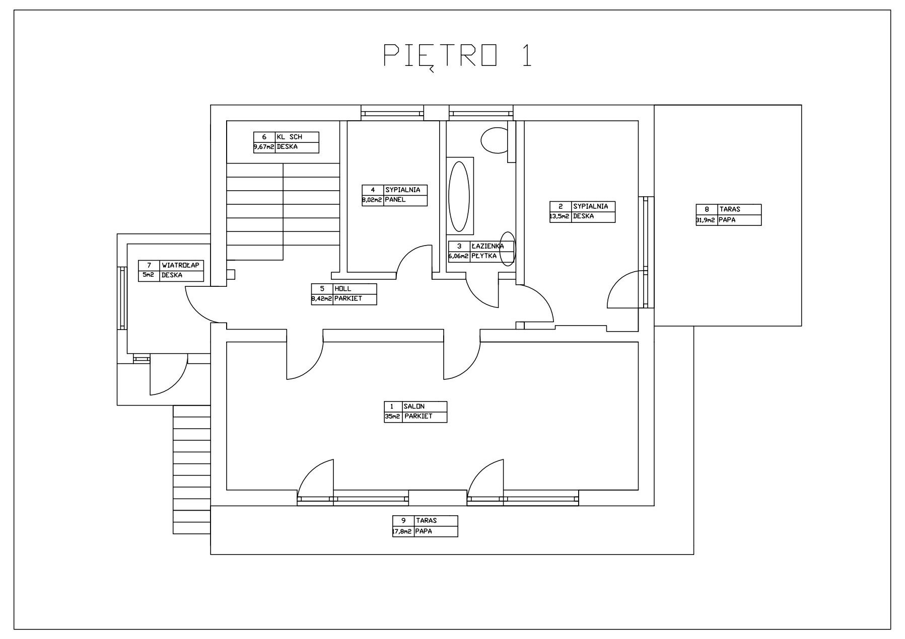 Duży dom 255m2 Biała Woda