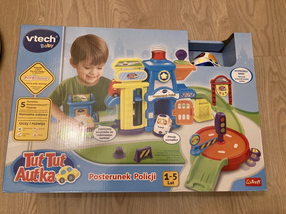 Nowa zabawka Vtech posterunek policji