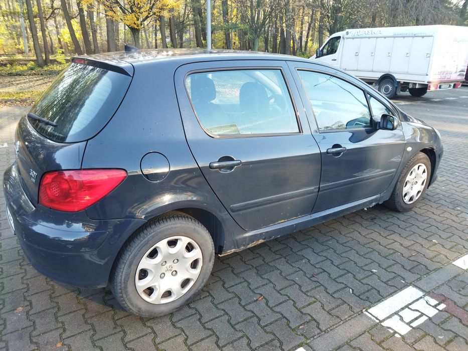Peugeot 307 1.6 HDi rok 2007 dobre wyposażenie