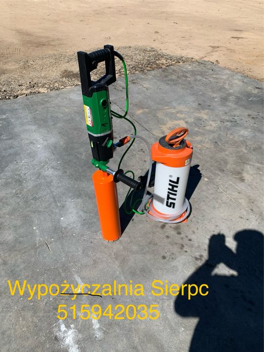 Młoty wyburzeniowe,frezarki ,listwy ,zageszczarki -wiertnice do betonu