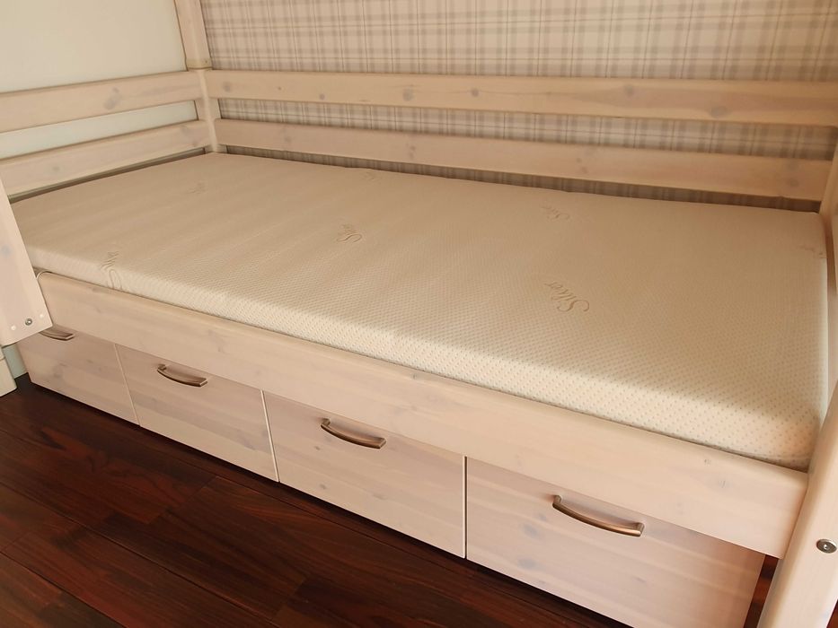 Łóżko piętrowe Flexa Classic dla dzieci (lub 2 pojedyncze łóżka)