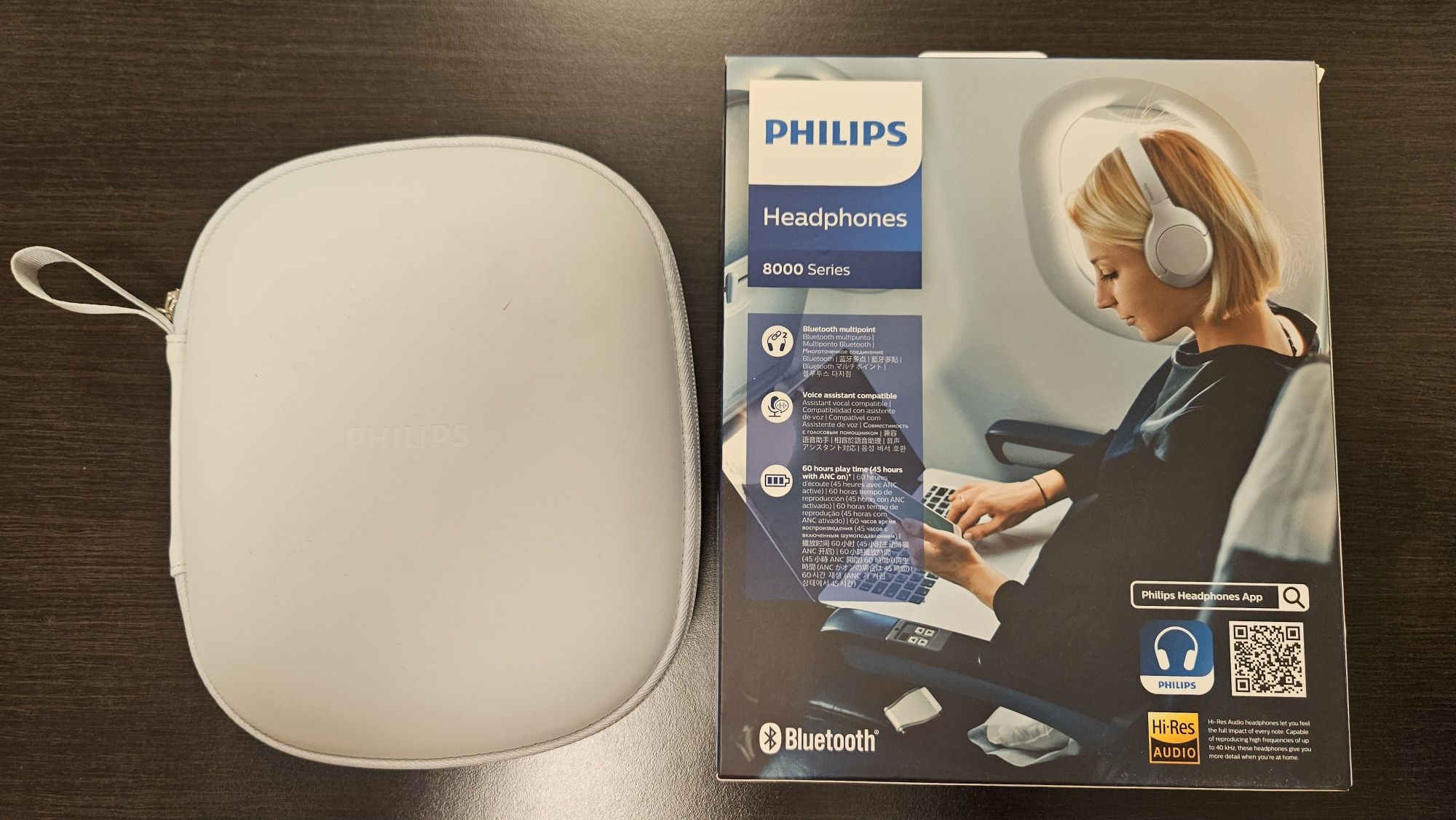Słuchawki Philips TAH8506. W 100% sprawne. Białe.