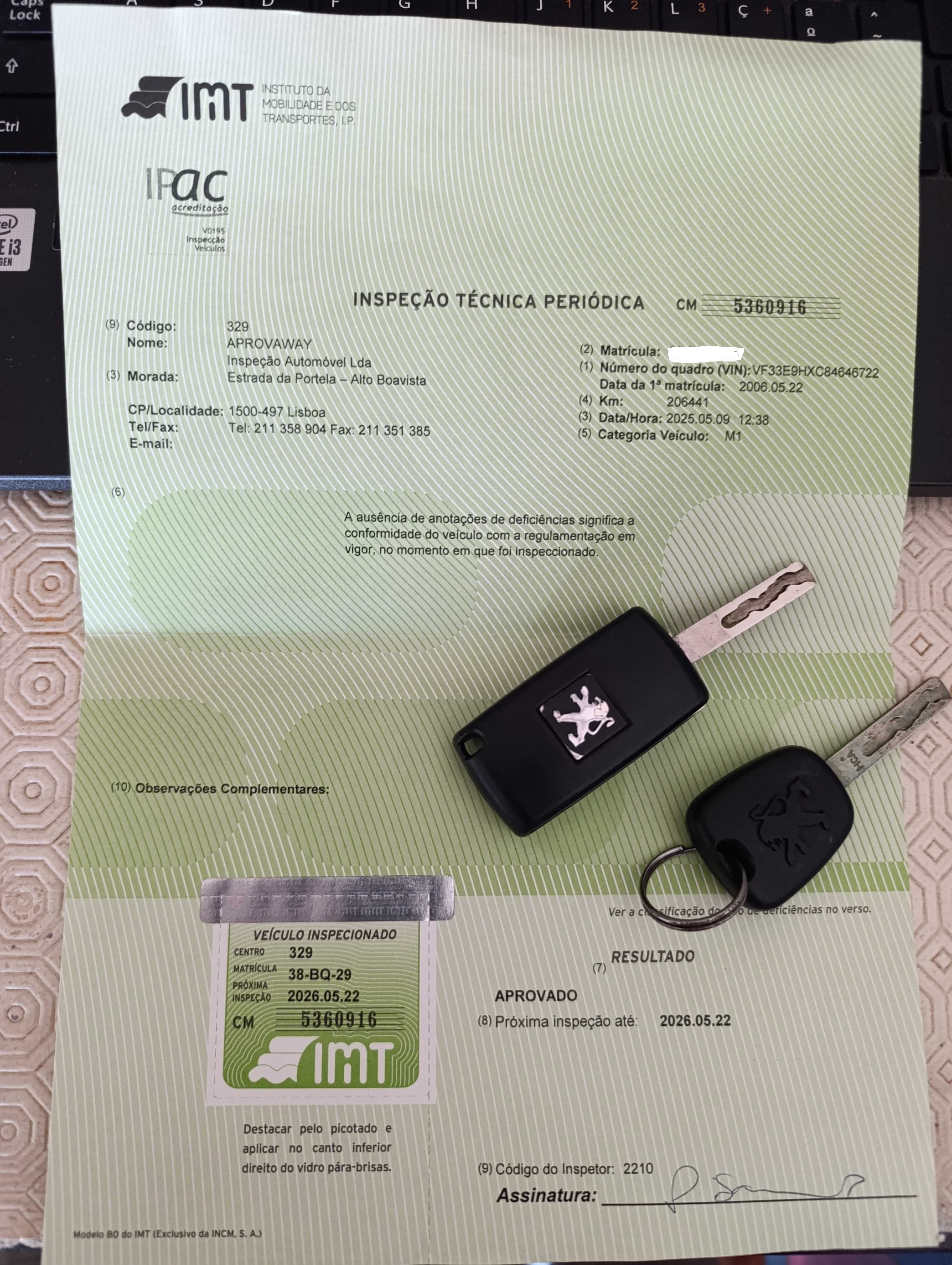 Peugeot 307 BK 1.6 HDI 90cv NACIONAL ( 1 DONO )