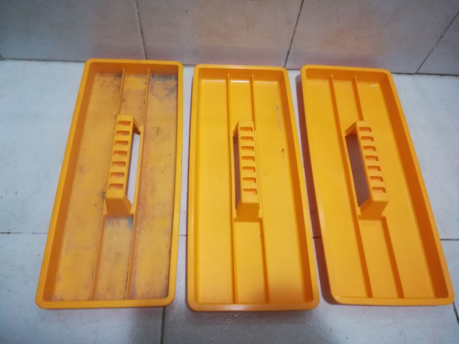 3 Tabuleiros de Caixas de Ferramentas