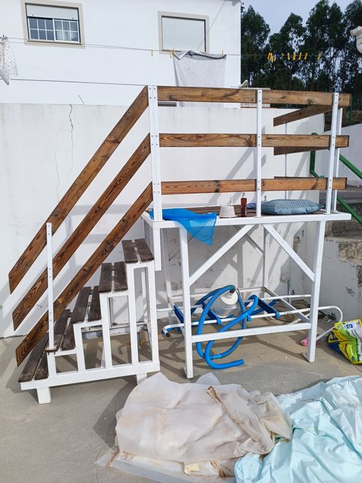 Dek para piscina
