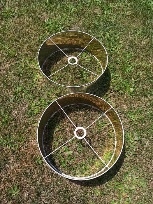 Abajur espelhado como novo