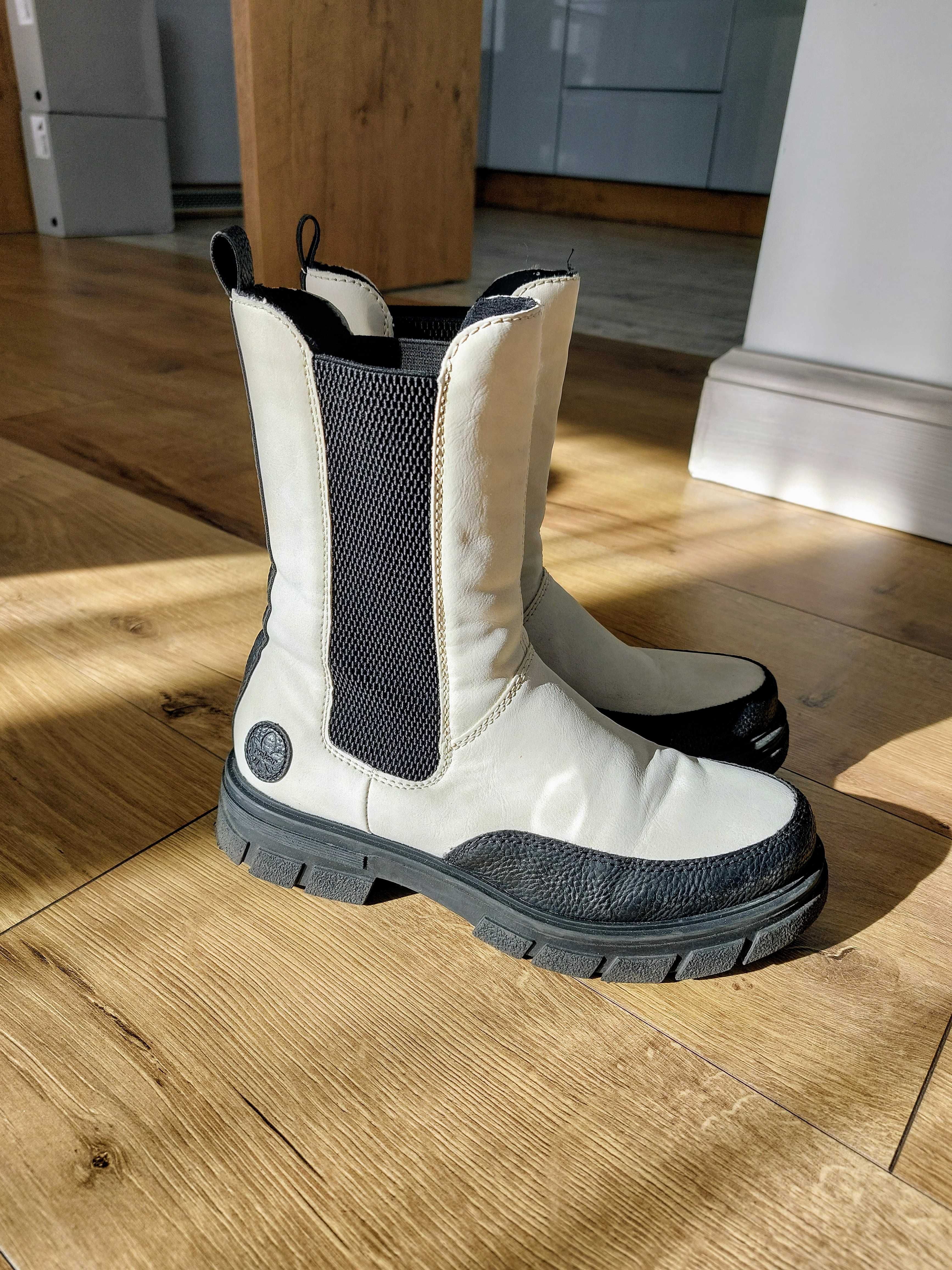 Buty zimowe/kozaki Rieker r.37