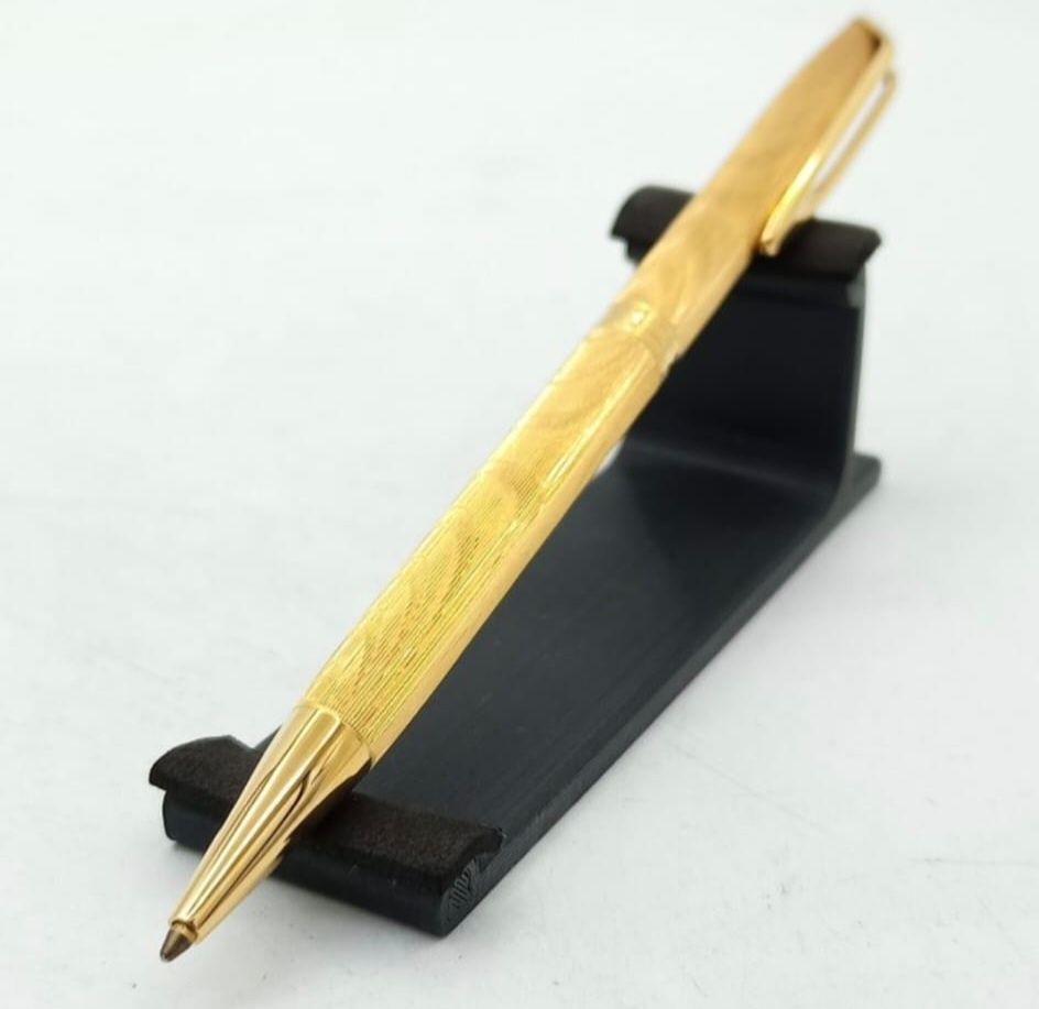 Caneta esferográfica e tinta permanente - conjunto