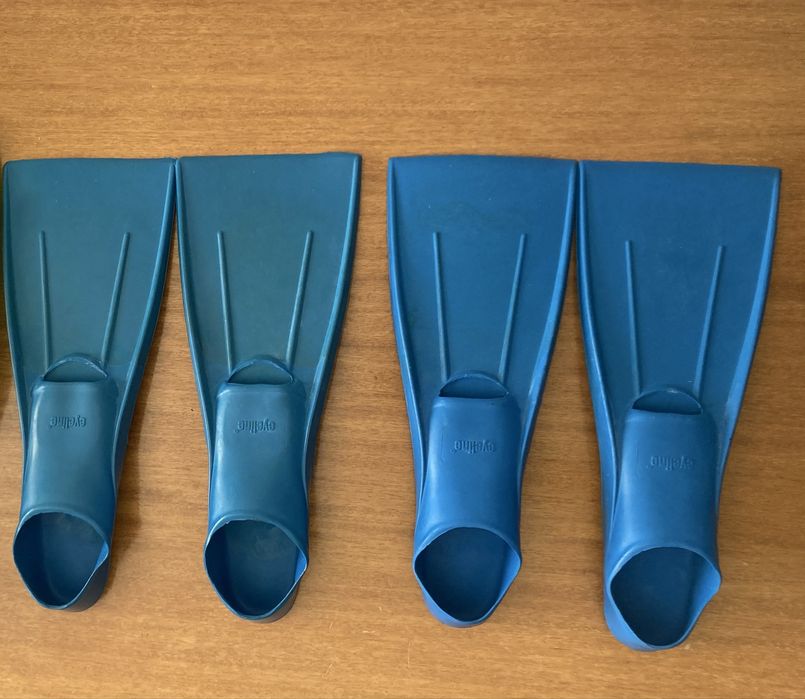 Barbatanas de criança