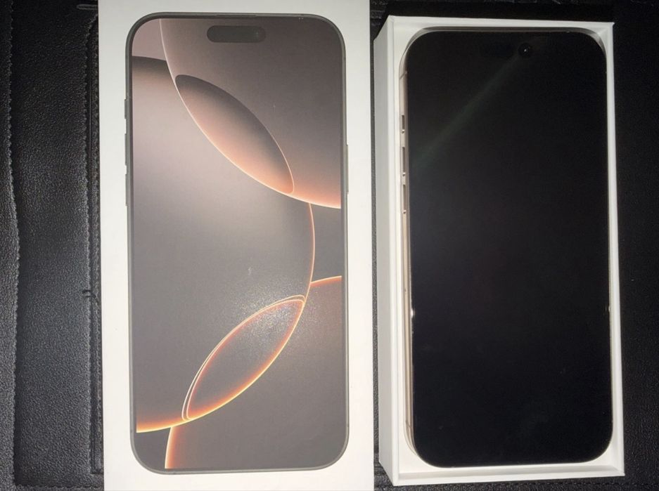 Troco/Vendo iPhone 16 Pro Max Titanium Desert