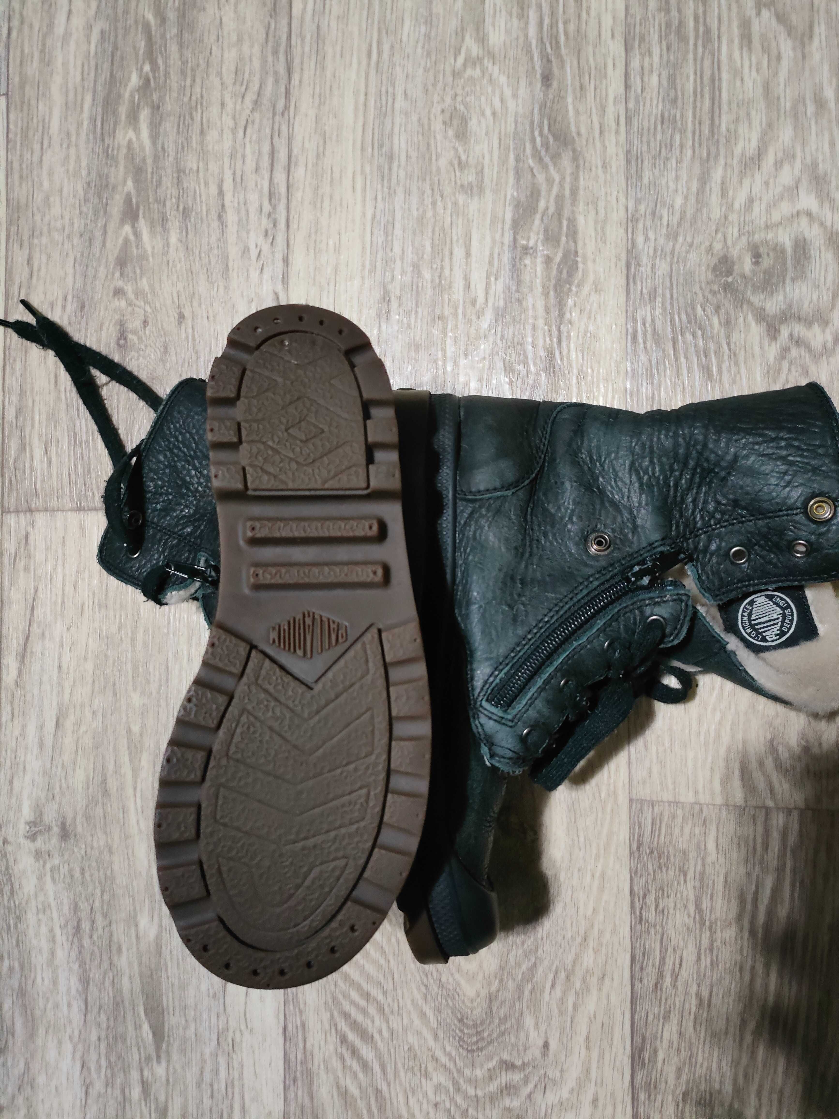Обувь Уилла Смита и Бельмондо! Кеды Palladium PAMPA/34/ Франция/кожа