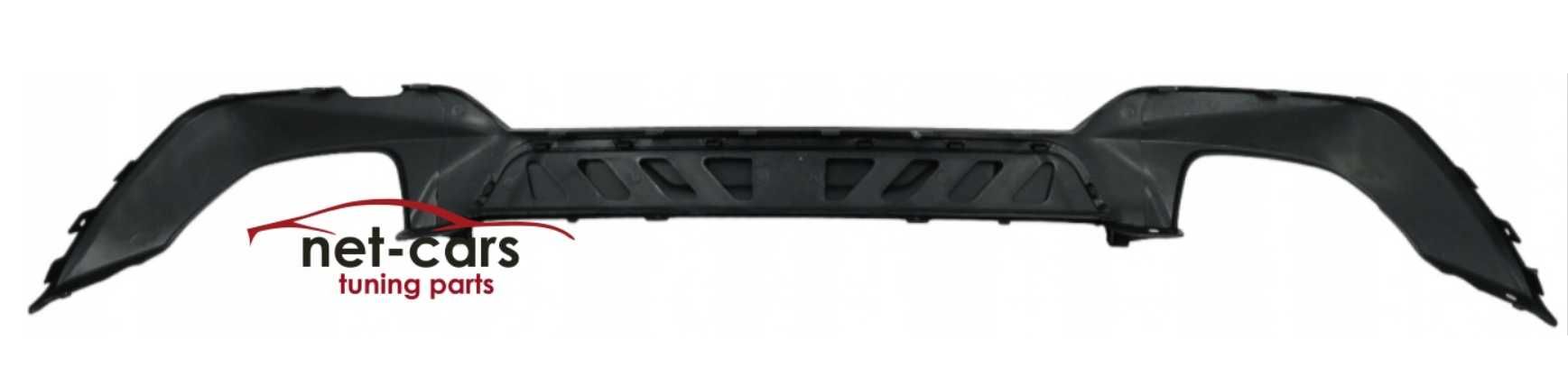 Dyfuzor spoiler tył + końcówki czarne BMW 3 G20 G21 M Pakiet M340i