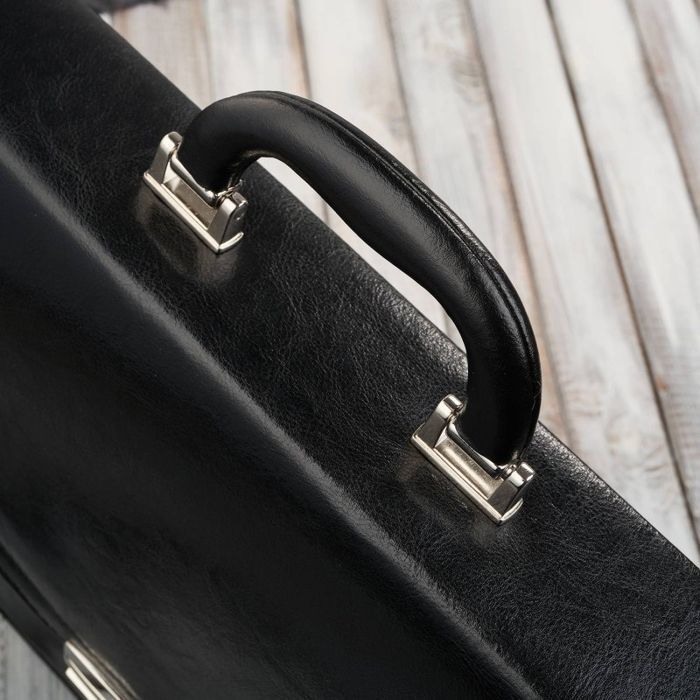 Aktówka męska skórzana Paolo Peruzzi do ręki i na ramię S-46-BL