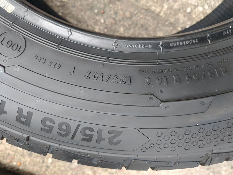 4 x 2025r NOWE Continental ContiVanContact 100 215/65/16C NOWE 2025rok