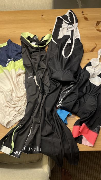 Roupa ciclismo e corrida