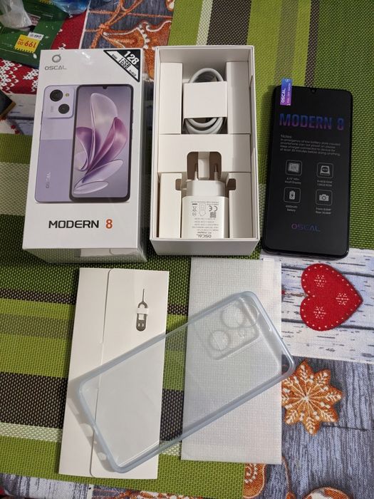 Продам НОВИЙ Blackview OSCAL MODERN 8 Ash Gray. 8+8/128 GB.