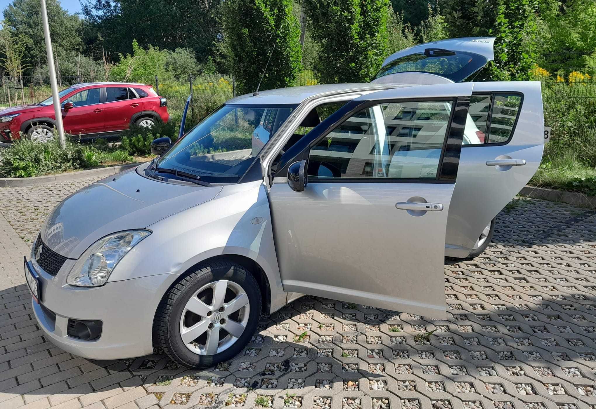 Suzuki Swift 1.5, 75kW, 105 tys., klimatyzacja, OLSZTYN