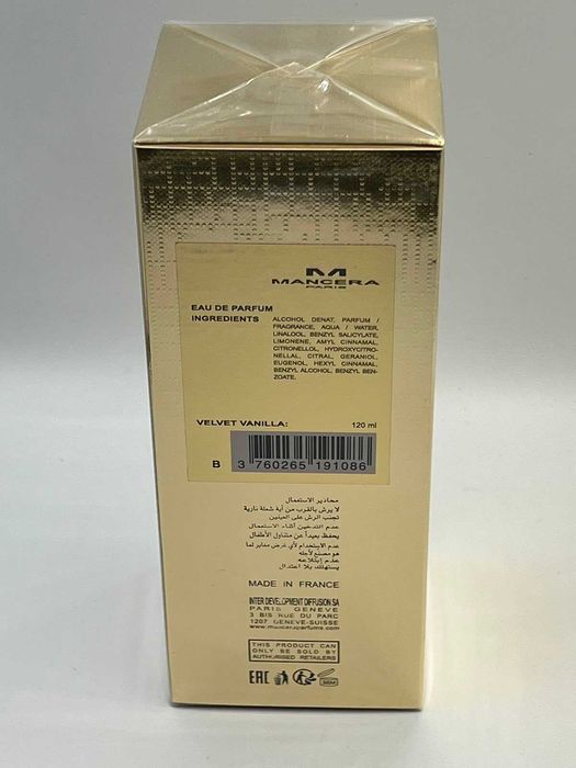 Mancera Velvet Vanilla edp 120 ml Оригинал