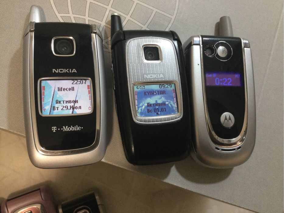 Нокия — 2760;6101;6103;6085.