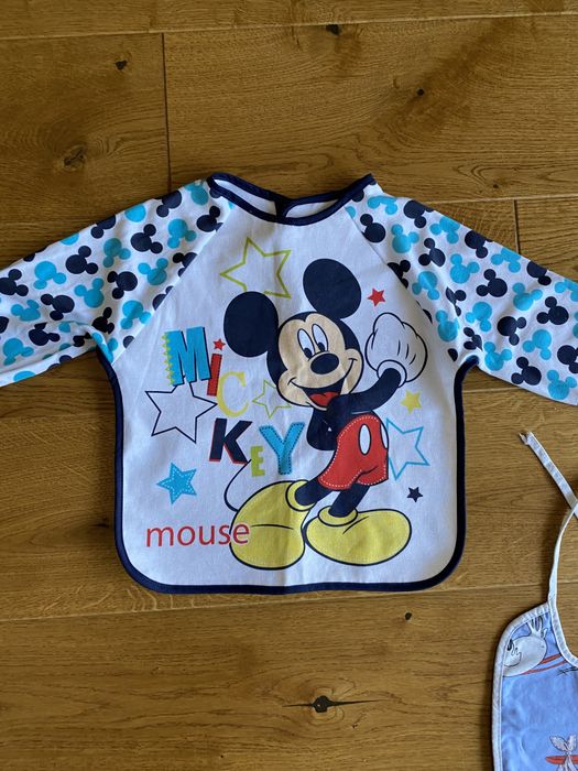 Śliniak bluzka śliniaczek z rękawami rękawkami