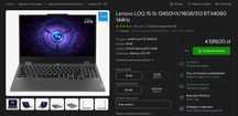 Lenovo LOQ 15IAX9 16/1TB RTX4060 8GB 144Hz jak nowy, gwarancja do 2028