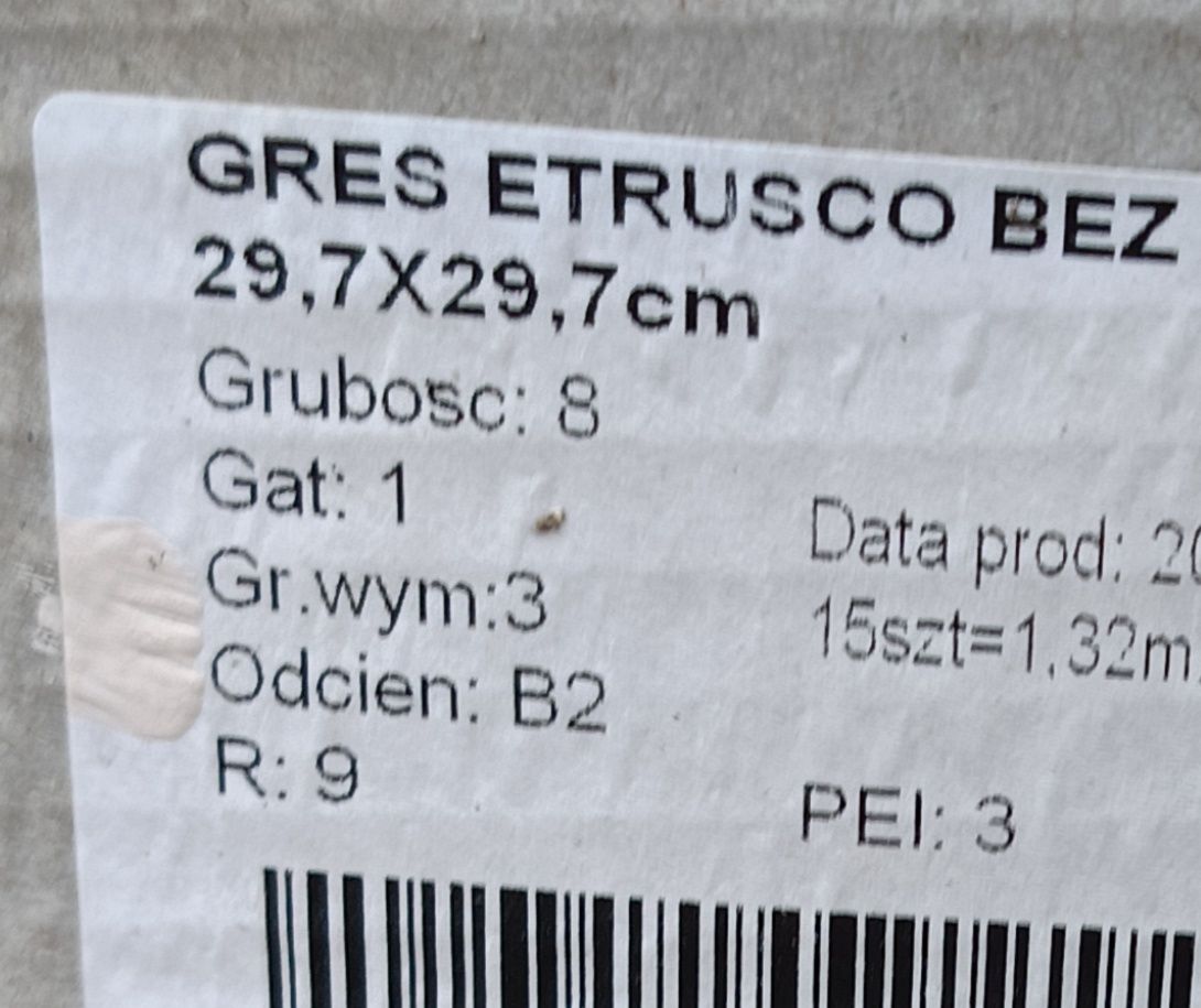 Gres Etrusco beż w dobrej cenie.